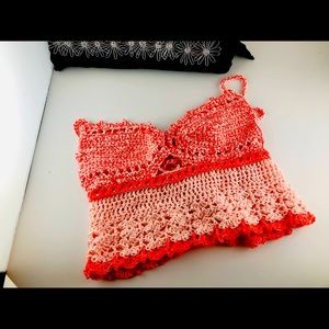 Handmade crochet top